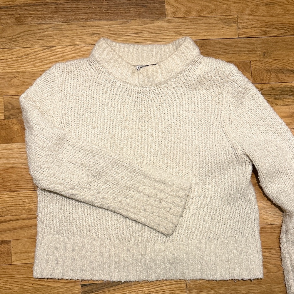 Cozy Cream Wool Women's Zara Sweater